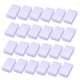 thumbnail image 4 of 24x Shinning Linen Paper Case Foam Jewelry Box Pendant Necklace Gifts Box plateado, 4 of 9