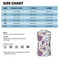 thumbnail image 3 of Bingfone Fairy Flower Pattern Men's Tank Tops Workout Sleeveless Tee Shirts Running Beach Tanks for Men-Medium, 3 of 4