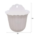 thumbnail image 2 of Colgar En La Pared, Maceta De Pared Con Gancho Para Decoración Interior Y Exterior Speravity HA039587-01, 2 of 6