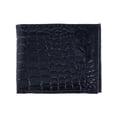 thumbnail image 1 of CTM® Portefeuille Bifold Imprimé Alligator (Hommes), 1 of 3