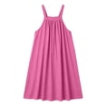 thumbnail image 6 of WAGUTH Women's Plus Size Crinkle Cami Midi Dresses Adjustable Strap Flowy Sundress for Beach Resort & Casual Wear, 6 of 7