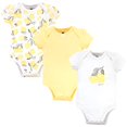 thumbnail image 1 of Uni Baby Cotton Bodysuits Lemon, 0-3 Months, 1 of 2