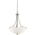 thumbnail image 2 of 3 Light Pendant In Transitional Style 25.5 Inches Tall By 21.5 Inches Wide-Brushed Nickel Finish    -Traditional Installation Minka Lavery 4964-84, 2 of 2