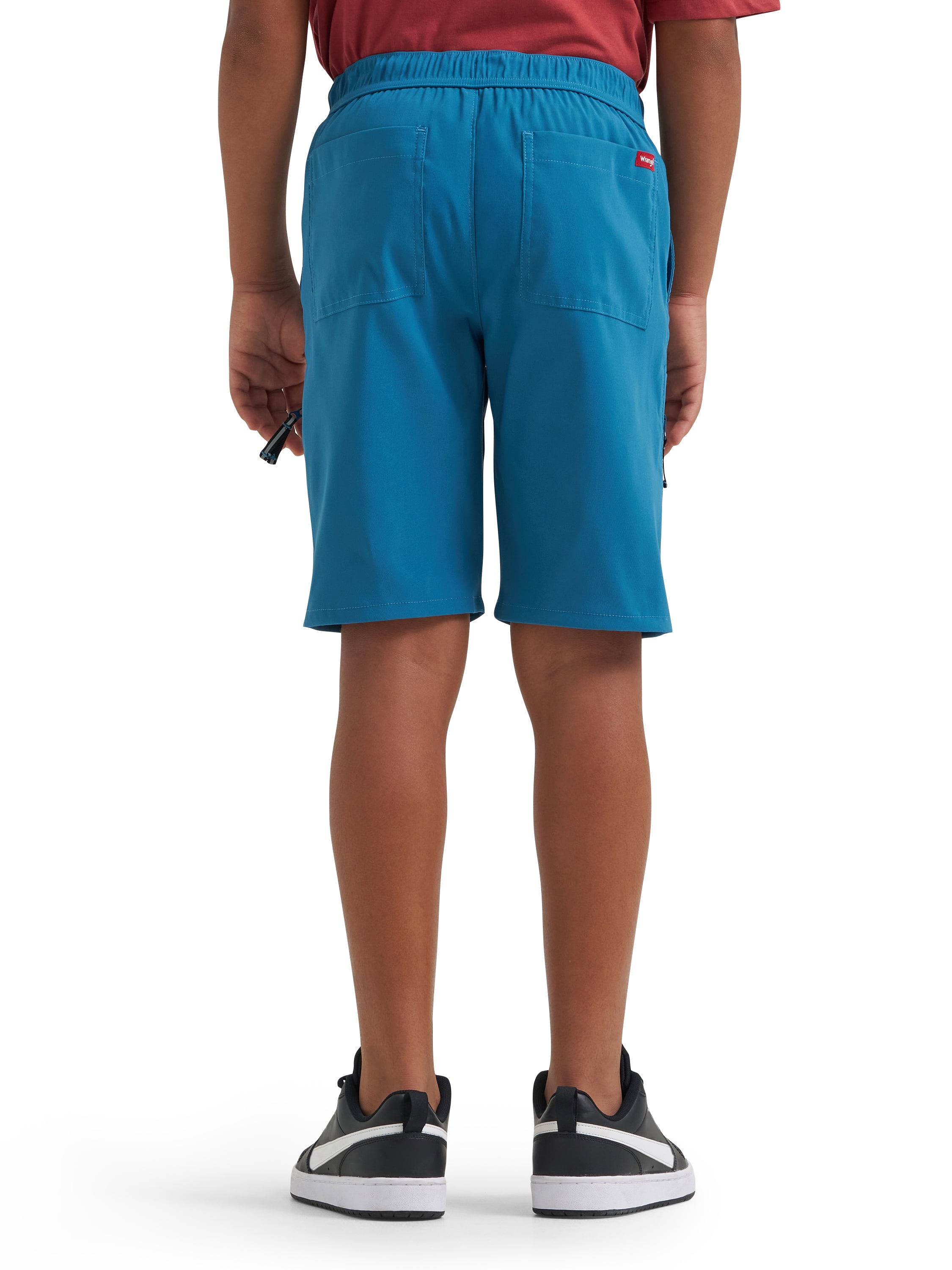 Wrangler® Boy's Tech Cargo Shorts with Screen Cleaner, Sizes XS-2XL & Husky