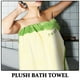 thumbnail image 4 of Toalla de baño portátil para mujer con botones, albornoz de felpa, absorbente y suave, para ducha de spa, bonita bata de baño, 4 of 7