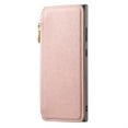 thumbnail image 2 of For Samsung Galaxy S24 Ultra Case with RFID Blocking Card Holder for Women Men,Compatible with MagSafe,Detachable Wallet 2 in 1 PU Leather Magnetic Snap Flip Kickstand Zipper Pouch Phone Case,Pink, 2 of 12