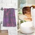 thumbnail image 7 of SKYSONIC Heart Eiffel Hand Towels 2 PCS, Cotton Bath Towel for Drying Face Hands Body ,Absorbent Lightweight Towels for Bathroom Ktichen Travel Gym, 16"x28", 7 of 7