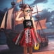 thumbnail image 5 of Disfraces de pirata esqueleto para niños, vestido de tutú de fantasía, ropa de Cosplay, disfraz de fiesta de Carnaval de Halloween, 5 of 5