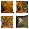 thumbnail image 1 of EREHome Thanks giving leave Pillow Case Home Decor Cushion Cover 20x30 Inch, 1 of 2