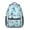 Baseball Players Light, variant on Baseballs and Shirts White Pattern Backpack for School, Cute School Bag with Adjustable Shoulder Straps and Padded Back, 15.3"x11"x6.7"