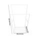 thumbnail image 3 of Organizadores de armario y almacenamiento, percha de ropa de doble poste, percha multifuncional para dormitorio, caja de almacenamiento que se puede colocar en el perchero del piso inferior., 3 of 6