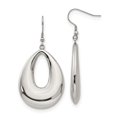 thumbnail image 1 of Stainless Steel Teardrop Dangle Shepherd Hook Earrings Drop, 1 of 8