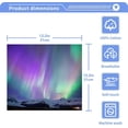 thumbnail image 4 of Coolnut Colorful Northern Lights Washcloths, 2 PCS 12 X 12 Inches Cotton Wash Cloths, Highly Absorbent and Soft Face Towels for Bathroom,Gym,Hotel and Spa, 4 of 7