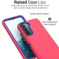 thumbnail image 6 of CoverON For Samsung Galaxy S21 Plus 5G Case and Screen Protector Tempered Glass, Heavy Duty Full Body Phone Cover - Hot Pink, 6 of 9