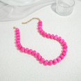 thumbnail image 2 of Tarien Colorful Chunky Beaded Necklace for Women Trendy Summer Jewelry | Statement Big Large Resin Bead Bubble Choker Necklaces Boho Charm Fashion Jewelry, 2 of 7