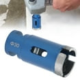 thumbnail image 4 of Sierra perforadora para azulejos de cerámica corte de gran desplazamiento velocidad de perforación rápida hoja puntiaguda broca de diamante sinterizado de 30mm para ANGGREK Otros, 4 of 8