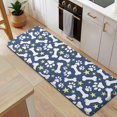 thumbnail image 5 of Paw Print Dog Bone Kitchen Rug Mat,Kitchen Runner Rugs Non Skid Washable,Decorative Kitchen Floor Mats for Kitchen,Sink,Laundry,17"x47.2", 5 of 7