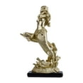 thumbnail image 3 of deevoka Mermaid Statue Art Work Craft Tabletop Ornament for Living Room Shelf Office, 3 of 9