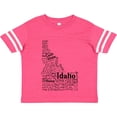 thumbnail image 3 of Inktastic Idaho State Word Salad Boys or Girls Toddler T-Shirt, 3 of 5