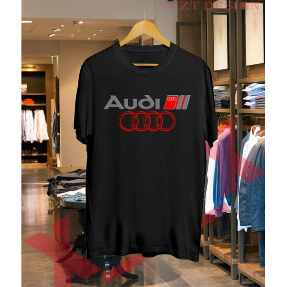 Logo T Shirt Audi Cars New T-shirt USA sz S - XXL