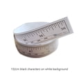 thumbnail image 3 of ziyahi Paper Ruler Portable Professional 90cm Scaled Adhesive Sewing Machine Sticker Indoor Home Workroom Desk Measure Tape Accessories Type2, 3 of 5