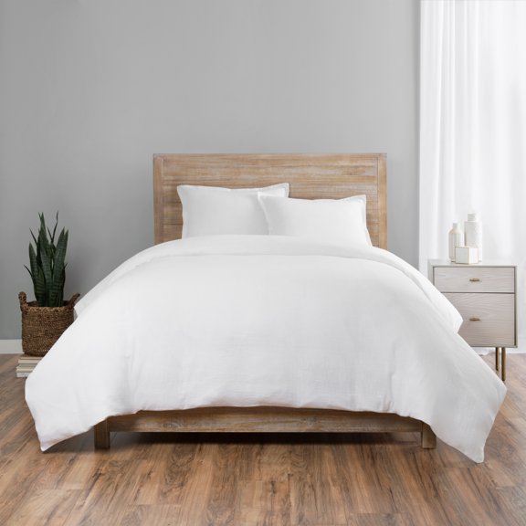 Vue Lark Solid 3-piece Duvet Cover Set