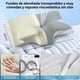 thumbnail image 2 of Almohada Memory Foam, Almohada Cervical para Aliviar el Dolor de Cuello, Almohada Ortopédica Ergonómica para Personas Que Dormir de Lado, Boca Arriba o Boca Abajo, con Fundas de Almohada, 2 of 6