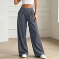 thumbnail image 2 of GPOECD Yoga Pants for Women Effortless Wide Leg Joggers with Slim Fit and Seamless Comfort Versatile Casual Trousers for Yoga and Daily Wear Wide Leg Sweatpants GY1,S, 2 of 8