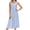 Light Blue, variant on Nightgowns for Women Cotton Long Night Gown Sleeveless Sleep Dress Victorian Nightdress Ladies Sleepwear