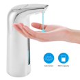 thumbnail image 4 of Kironypik Soap Dispenser Touchless Refill Soaps Pump Battery Operated Sensor Liquid Dispensers Foam Dispensing Tool Bathroom Washroom Silver, 4 of 6