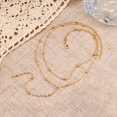 thumbnail image 5 of Gold Plated Lariat Necklace for Women, Double Laryered Long Chain Drop Pendant Choker Necklaces Fashion Gifts, 5 of 5