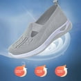 thumbnail image 5 of Orthopedic Walking Shoes for Women & Men | Walking Slip on Diabetic Foam Shoes | Hands Free Slip in Sneakers Arch Support, 5 of 12