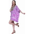 thumbnail image 5 of Kaftan Dress - Caftans for Women - Women's Caftans Available in One Size to Fit US 4,6,8 and 10 (158 Purple), 5 of 6