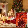 thumbnail image 4 of TIELUTT Dinosaur Countdown Battery Operated Small Lights with Timer Christmas Wreath Battery Operated with Timer Mens Bathroom Timer Visual Timer for Kids Small Christmas Calendar Countdown for Kids, 4 of 7