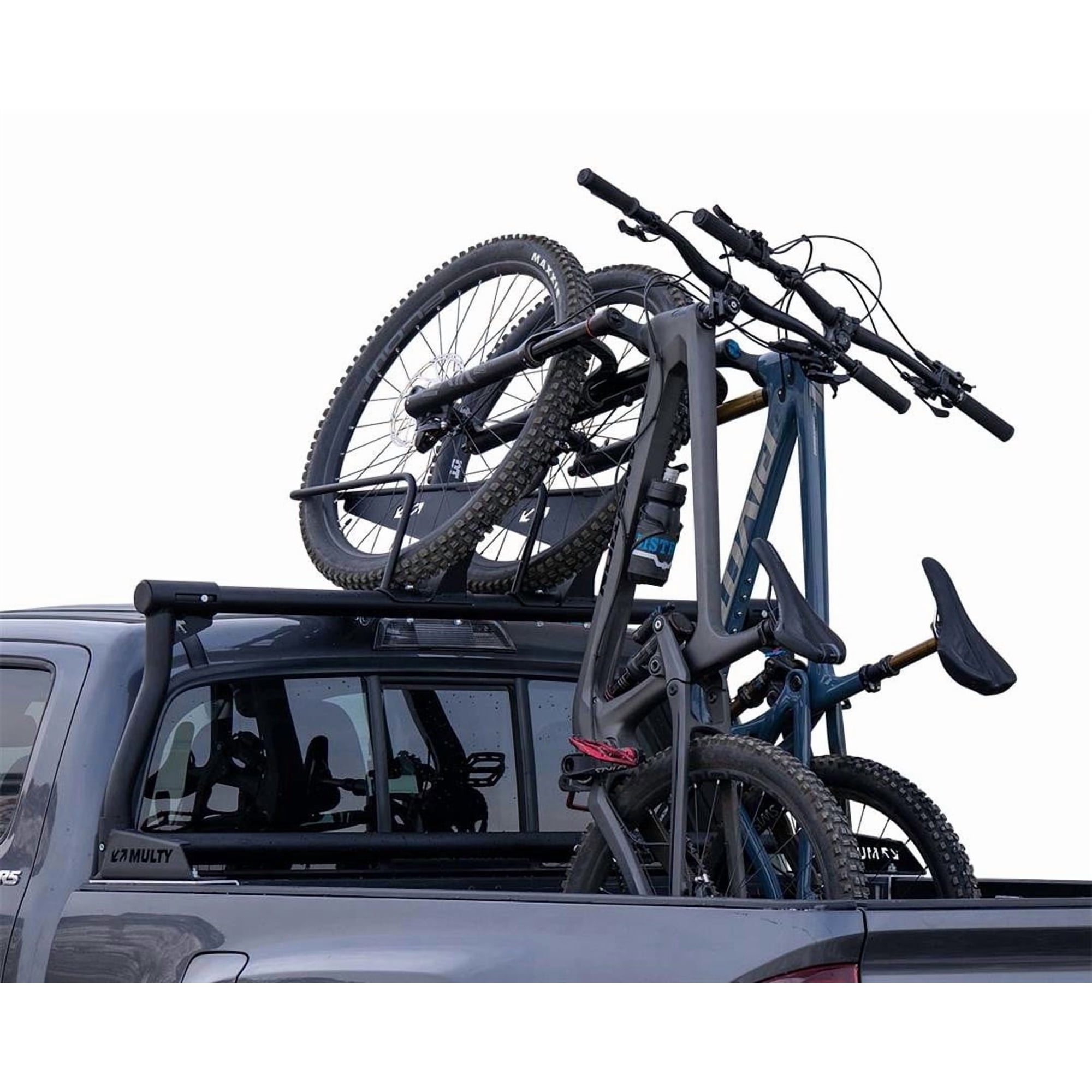 Plate-forme de porte-vélo pliable for 2 vélos, support arrière de voiture adapté au support de récepteur d'attelage de 2 pouces, longue course, charge maximale 50kg