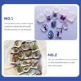 thumbnail image 4 of juego de moldes de resina para llaveros, moldes de silicona para colgantes y joyas., 4 of 6