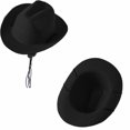 thumbnail image 3 of Sombrero de vaca de vaquero ajustable para disfraz occidental, accesorios de aseo para fiestas navideñas, 3 of 5