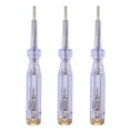 thumbnail image 1 of 3Pcs Electric Pen Voltage Test Pencil Sensitivity Detect Tools ANG43 AC 100250V, 1 of 14