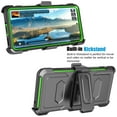 thumbnail image 6 of Tekcoo for Motorola Moto Edge 2025 Case with Belt-Clip Holster, Military Grade Full Body Protection Heavy Duty Shockproof Rugged Phone Case with Kickstand Cover for Motorola Edge 2025 - Green, 6 of 10