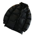 thumbnail image 4 of Maoxin Mens Jackets Men's Casual Sports Daily Outdoor Stand Collar Long Sleeve Jacket Black M, 4 of 8