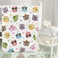 thumbnail image 6 of Owl Blanket, Color Doodle Cute Owl Baby Blankets, Owl Baby Blanket, Owl Gifts Blanket, Gift Blanket for Boys Girls, Throw Blanket in Living Room Bedroom, Birthday Gifts for Kids Newborns,(50"x60"), 6 of 7