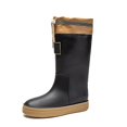 thumbnail image 2 of NOKIO Women'S Stylish Waterproof Short Rain Boots Women's Rain Slip Casual Shoes Mid Calf Ankle Boots Outdoor Fashion Women's Casual Shoes Women'S Short Fashionable Waterproof Boots, 2 of 9