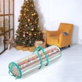 thumbnail image 4 of Leodye 1PCS Wrapping Paper Storage Bag Wrapping Paper Storage Container Gift Wrap Organizer for Home -29.5IN, 4 of 4