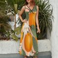 thumbnail image 6 of Fresh Citrus Sleeveless Dress Summer Women Clothes Dress for Pregnant Women Dresses, 6 of 9