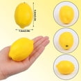 thumbnail image 2 of CPDD 30PCS Artificial Yellow Lemon,Realistic Fake Lemon Faux Fruit Decor for Kitchen Table Decoration Photography Prop Yellow, 2 of 7