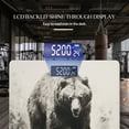 thumbnail image 3 of High Precision Body Weight Scale Smart Bathroom Scales with Large LCD Display(400lbs),Decorative for Bedroom-Vintage Style Wild Animal Bear Hand Drawing, 3 of 4