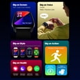 thumbnail image 3 of Zeblaze Btalk Smart Sports Bracelet 1.86'' Full-touch Pantalla grande BT Call 24H Health Monitor IP6 Zeblaze Blanco marfil, 3 of 7