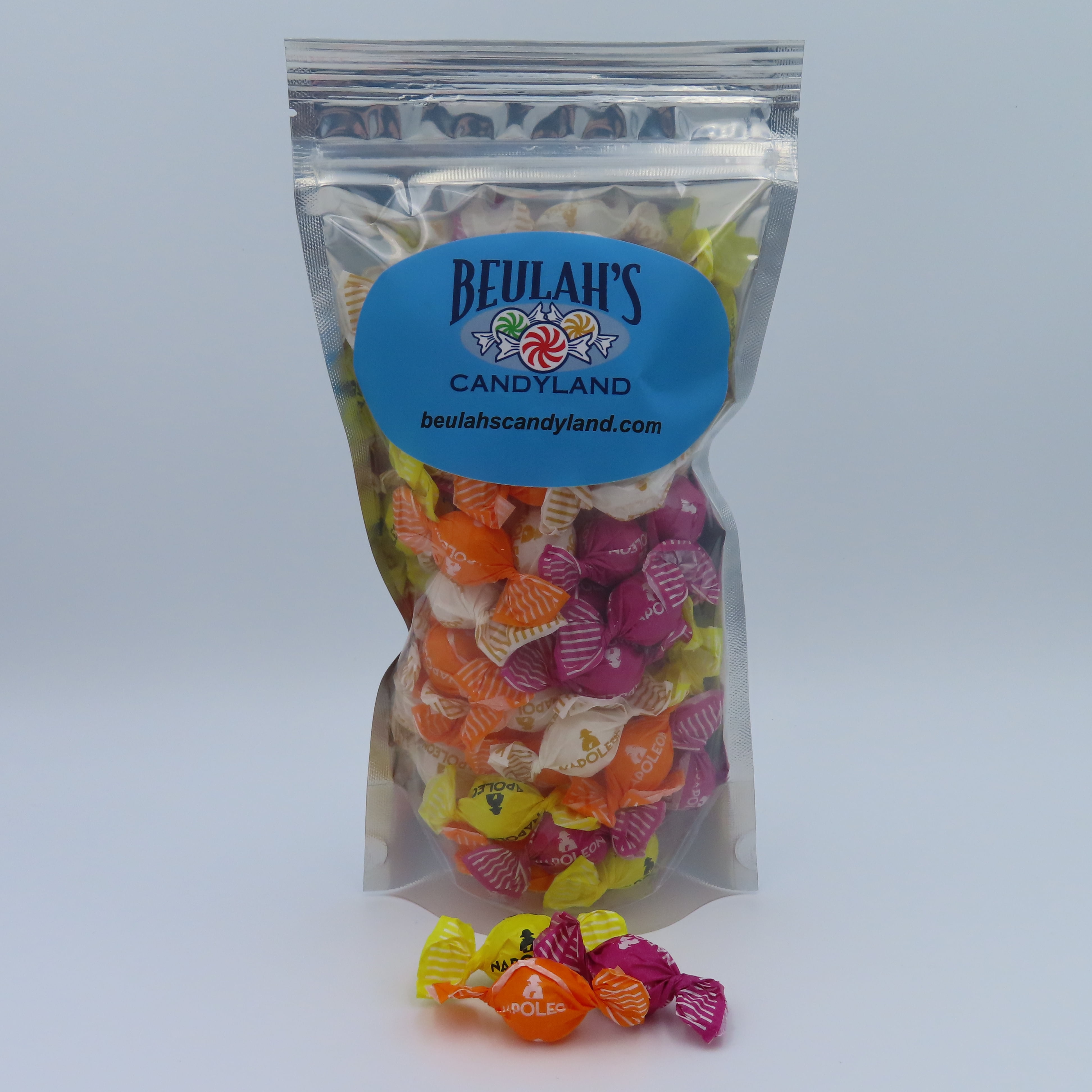 Sour Napoleons Assorted Fruit 1 pound sour bon bon hard candy