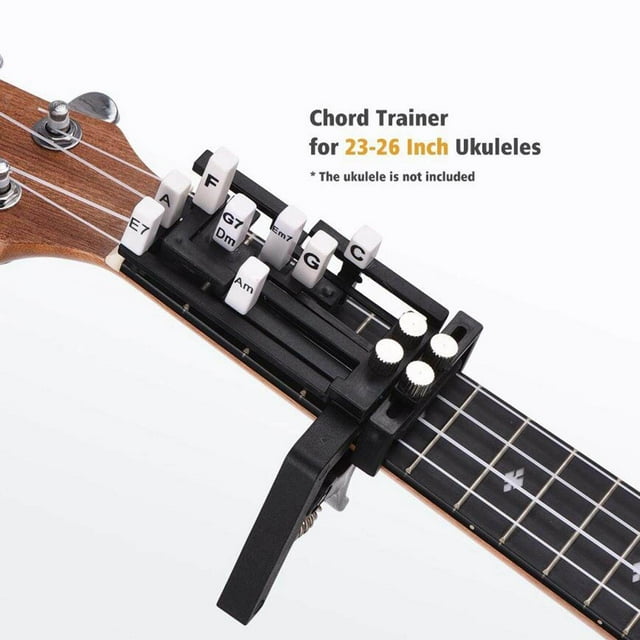 Portable Ukulele Finger Exerciser Guitar Chord Trainer Exerciser Uke Children Kids Tool for Beignners