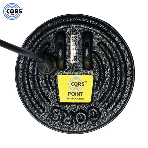 CORS Point 5 inch DD Search Coil for Teknetics T2 Metal Detector with Cover